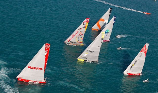Volvo Ocean Race Abu Dhabi In-Port Race