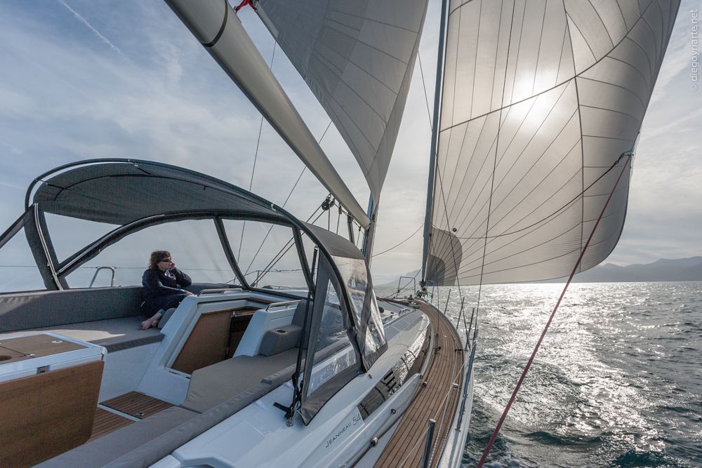 Jeanneau 54 cubierta