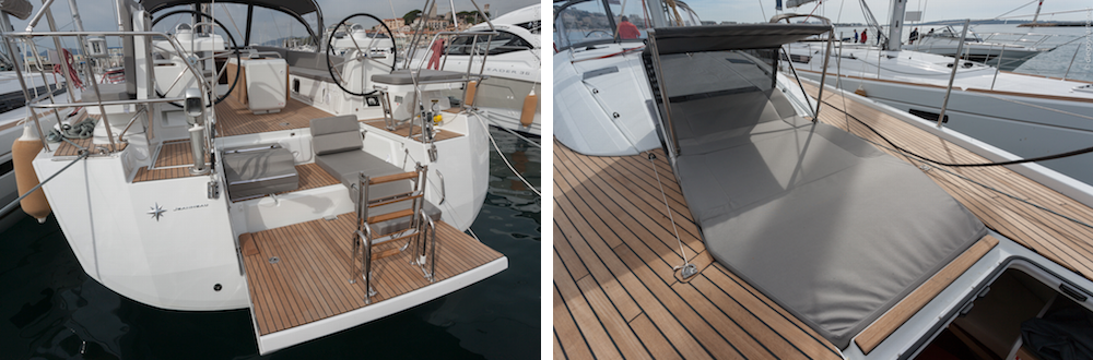 Jeanneau 54 popa y proa