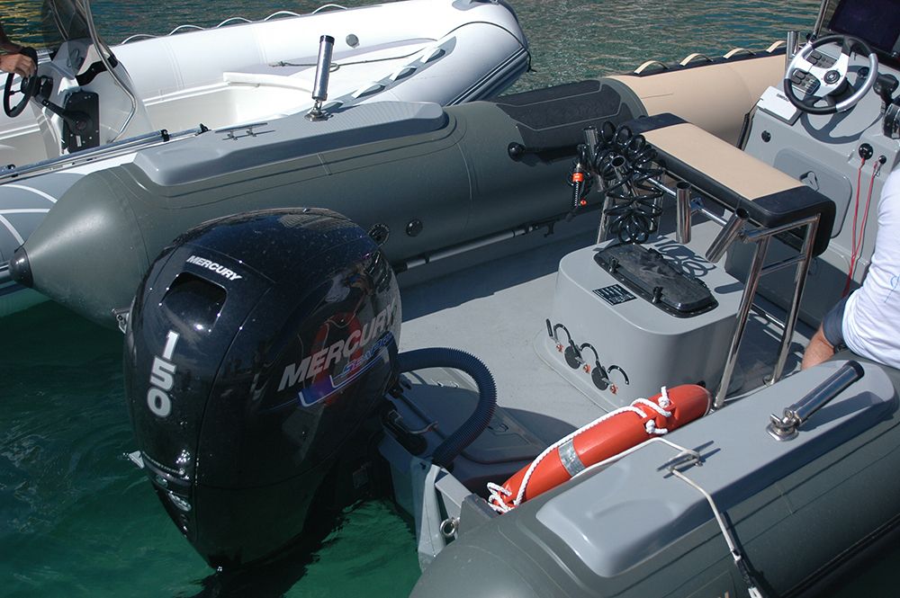 Prueba semirrigida Narwhal Motor y vivero