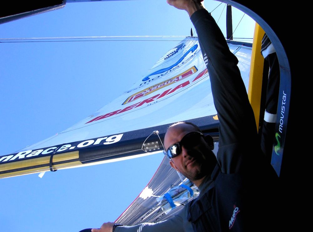 Movistar Xabi Fernandez Volvo Ocean Race 2005 2006
