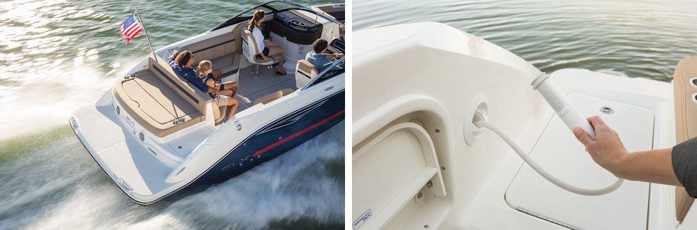 Sea Ray 250 SLX composicion 2
