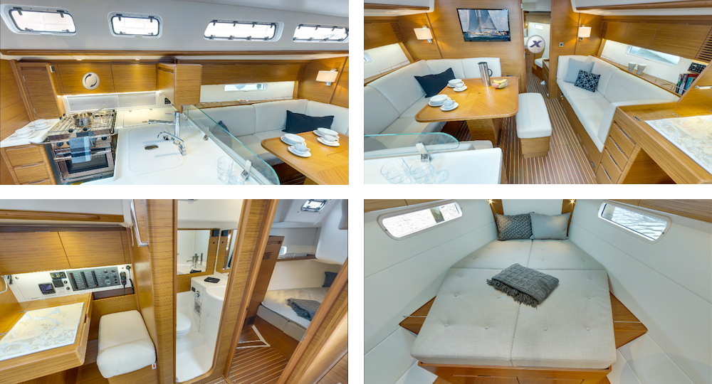 Vender el barco - interior ordenado