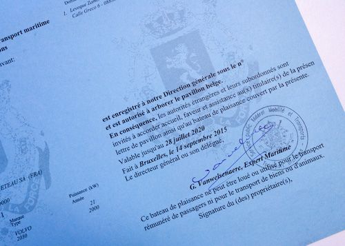 cambio de bandera trámite