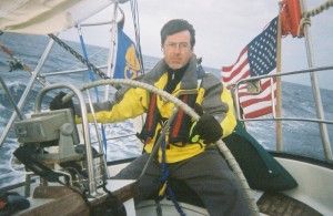 Stephen Colbert sailing