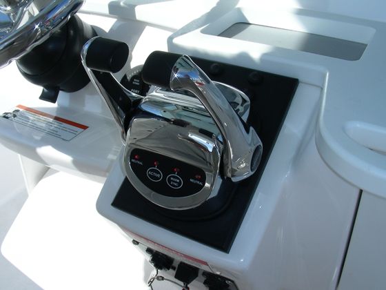 Honda's new drive-by-wire digital shift control.