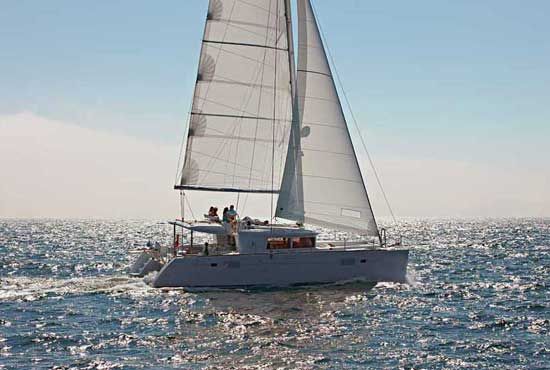 lagoon450-sailing1 The Lagoon 450 is designed to maximize fun in the sun - perfect for a charter fleet.