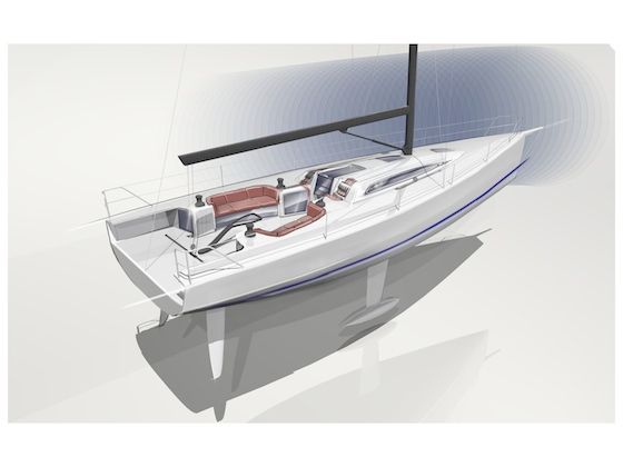 maxi-yachts-21010 Maxi 11 concept with plush cockpit seating