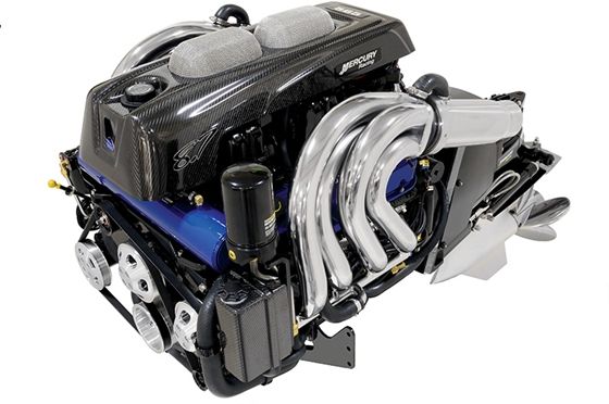 Mercury Racing introduced their new 565 EFI stern-drive engine.