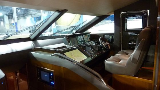 princess-72-motoryacht-9204 The helm station