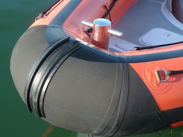 protector-20-16310 Reinforced hypalon tubes are standard Protector quality.