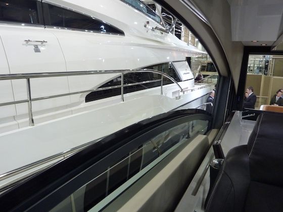 targa-58-9191 The window powers down, and a blind can also be powered up to provide privacy at other times.