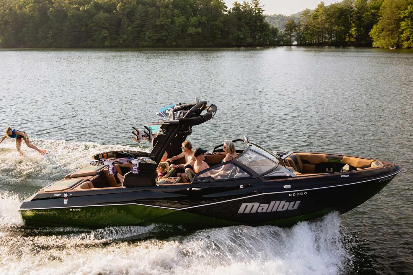 Malibu wake surf deals boat