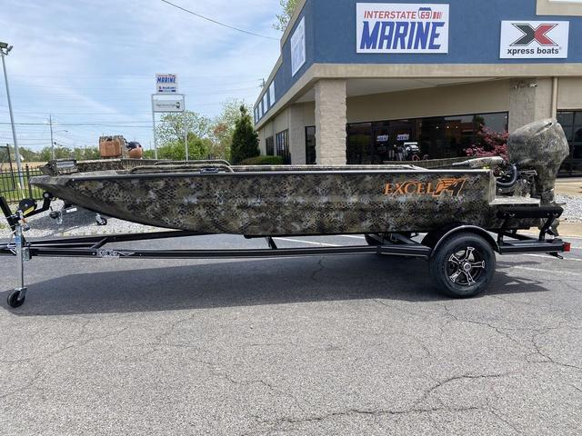 Excel Boats 1751 Viper F4 W/ Suzuki 60 Tiller Camo