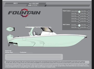 2026 Fountain 43 SCX