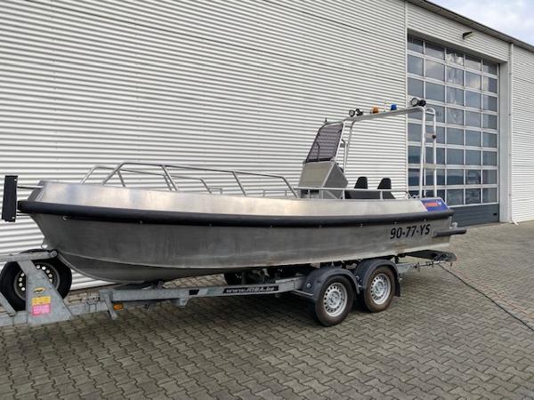 aluminium werkboot te koop