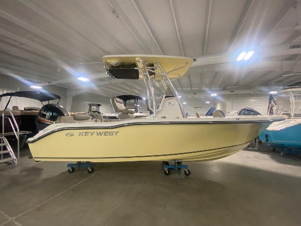 Key West 219 FS 2024 Key West 219 FS boat in showroom.