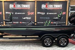 Ranger RT188P 2026 Ranger RT188P boat displayed at Anglers Choice event with branded backdrop.