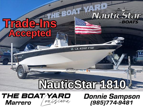NauticStar 1810 NauticStar 1810 boat for sale at The Boat Yard, Marrero, Louisiana. Trade-ins accepted.