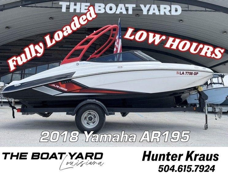 2018 Yamaha Boats AR195