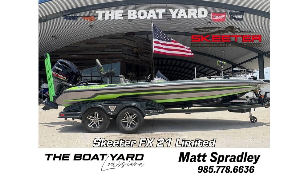 2017 Skeeter FX21 Limited Edition
