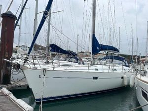 Beneteau Oceanis 411 Celebration 2003 Beneteau Oceanis 411 Celebration sailboat docked in marina.