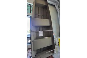 Tracker Grizzly 14 Jon 2026 Tracker Grizzly 14 Jon boat displayed vertically in showroom.