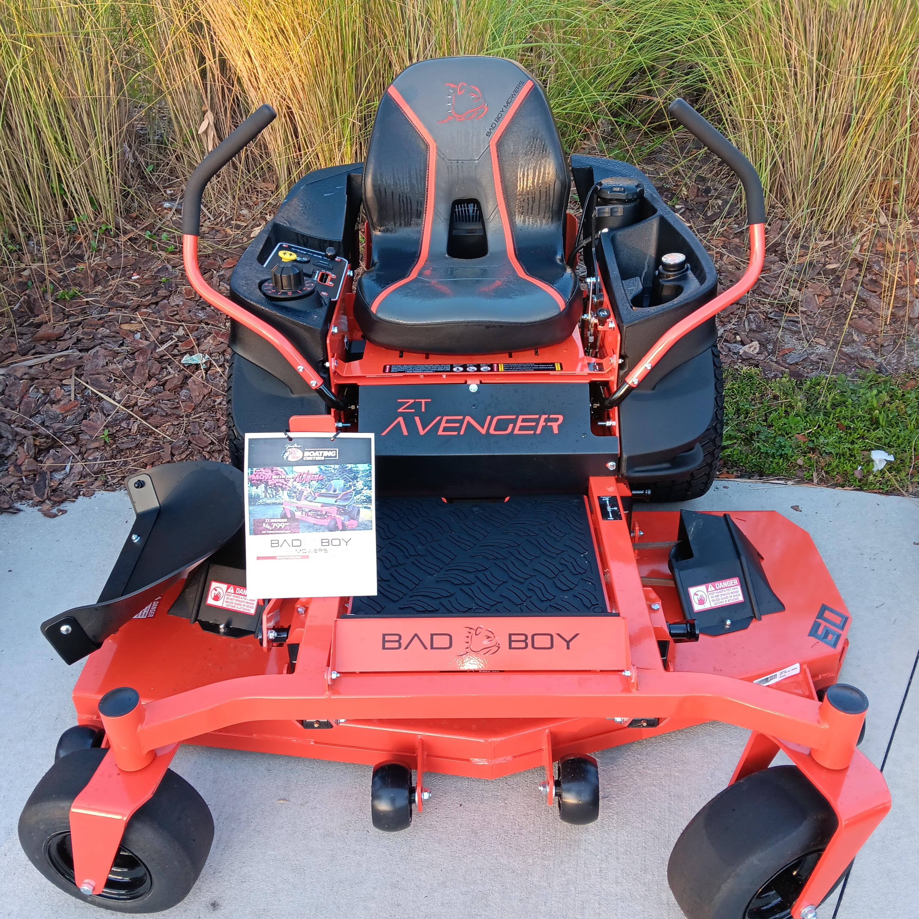 New 2024 BAD BOY MOWERS ZT AVENGER in Tampa FL