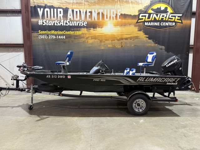2012 Alumacraft PRO 165 W/ Evinrude 60