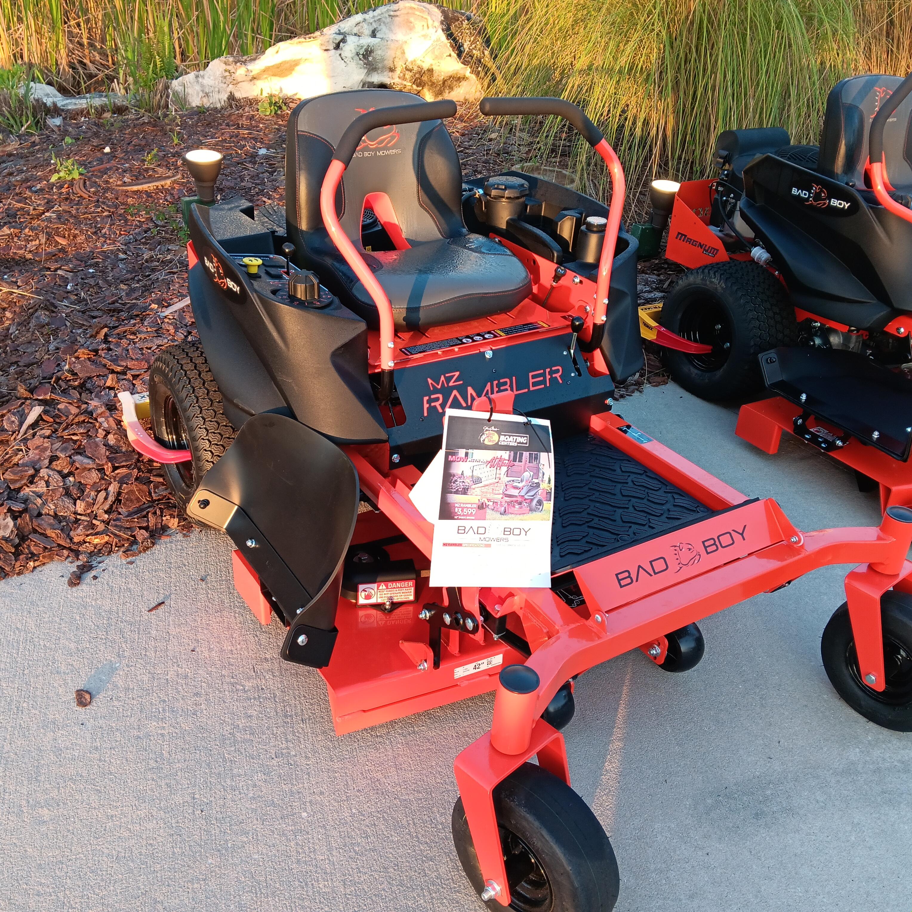 Mz bad boy mower hot sale
