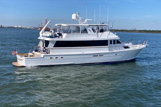 1989 Hatteras 70 Cockpit Motor Yacht