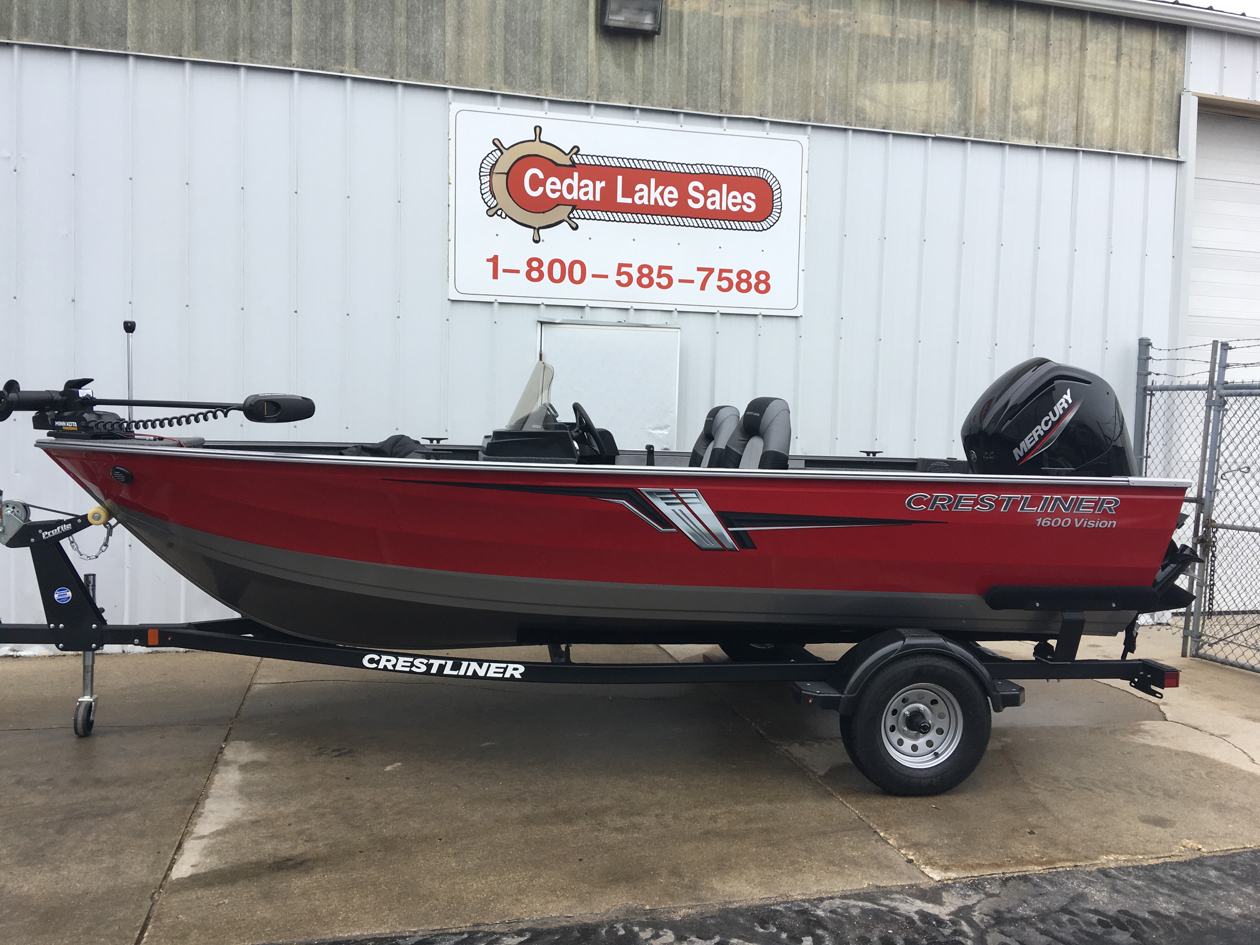 Crestliner 1600 Vision freshwater fishing boats for sale - boats.com