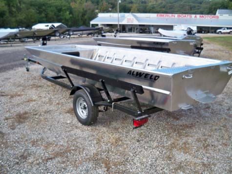 Alweld 1652 Sport Jon W/ Jet 40 Hp Tiller Steer boats for sale in ...