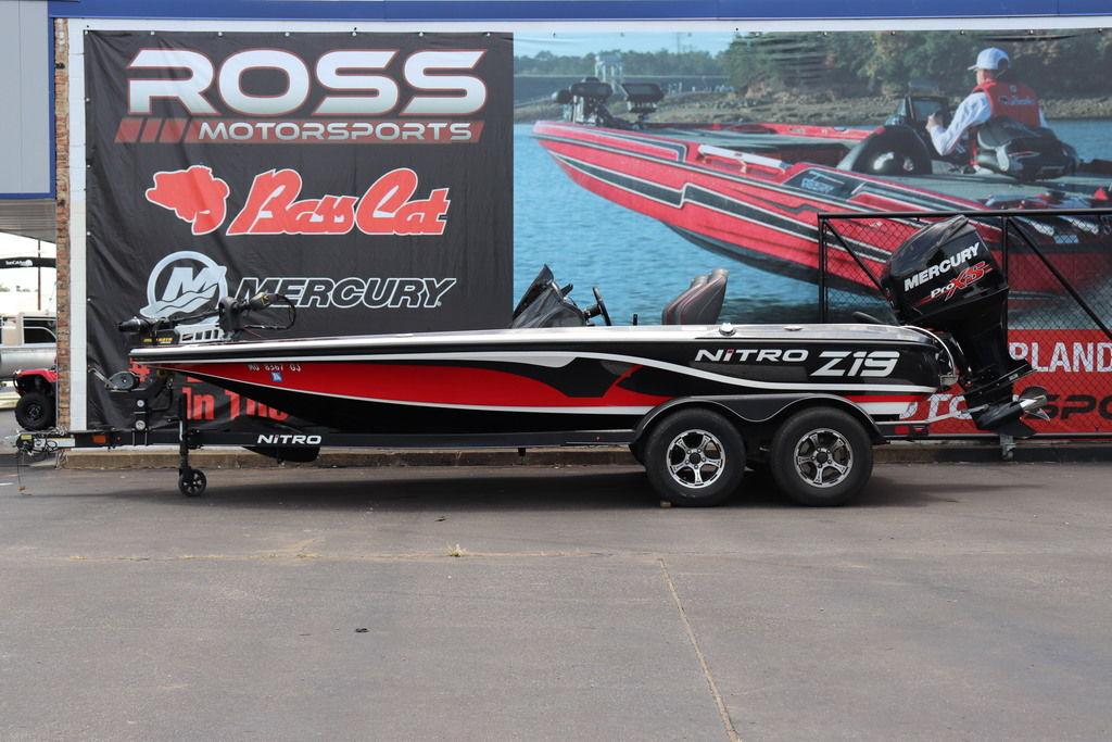 Bass Tracker Boat Decals - Red