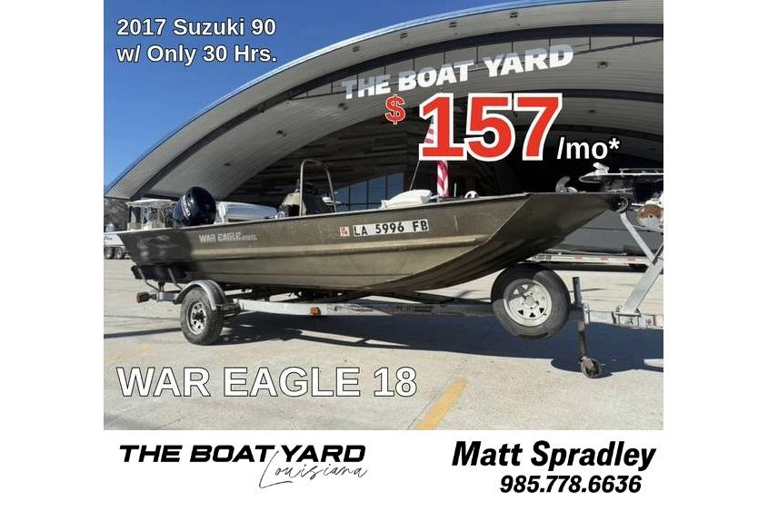 2000 War Eagle 18ft CC