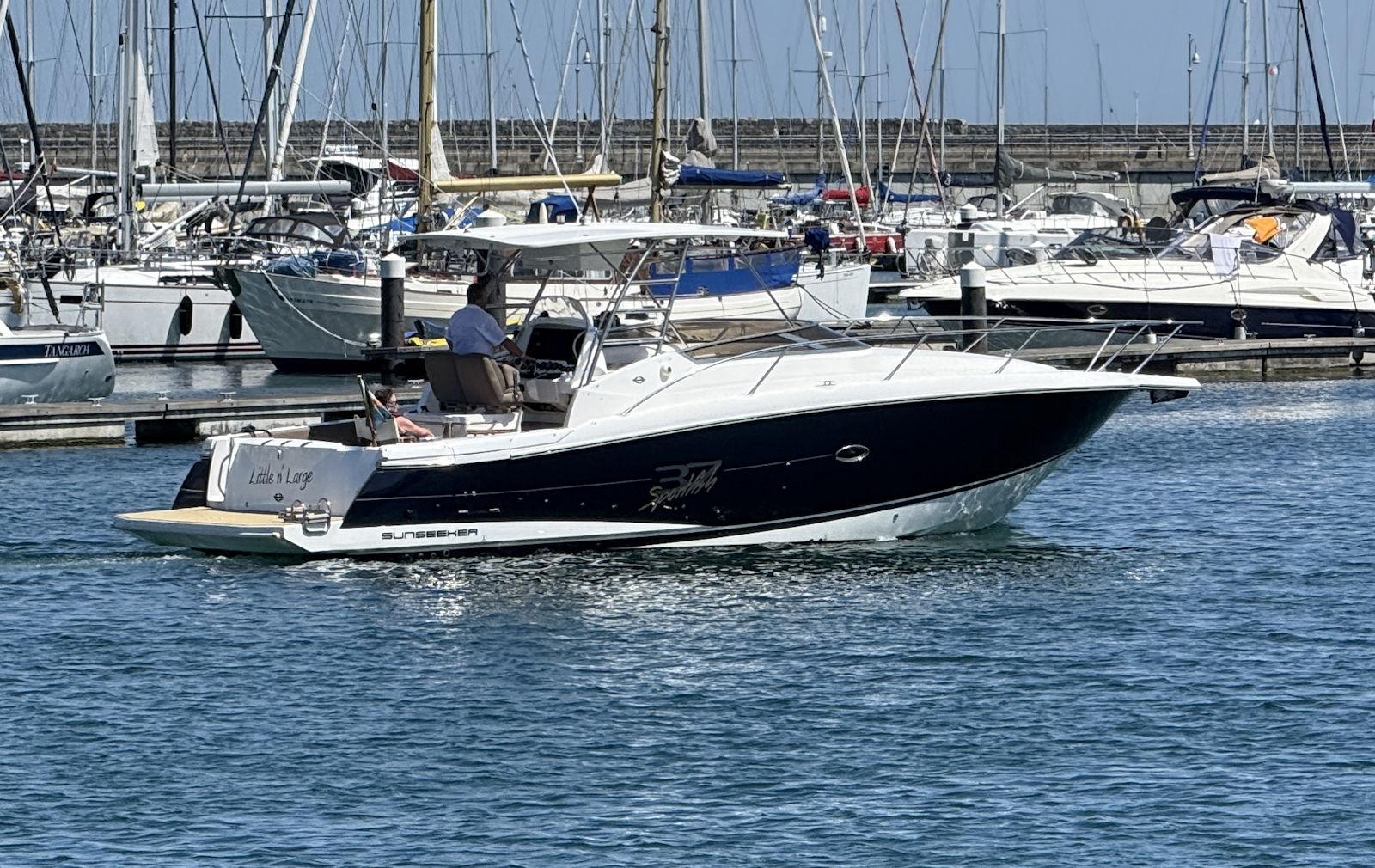 2003 Sunseeker sports fisher 37