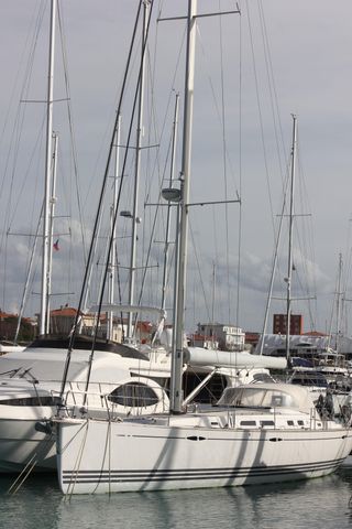 In mooring