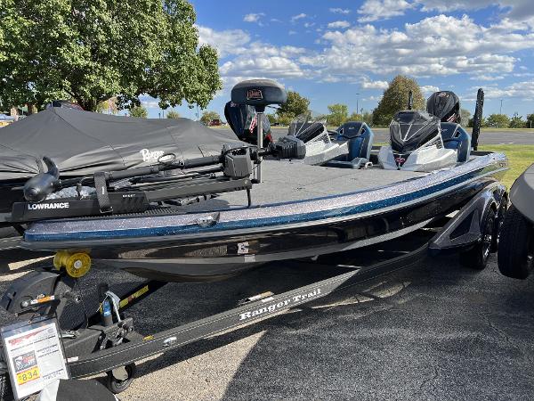 Ranger Z520R Ranger Cup Equipped 2024 Ranger Z520R Ranger Cup Equipped bass boat on trailer.