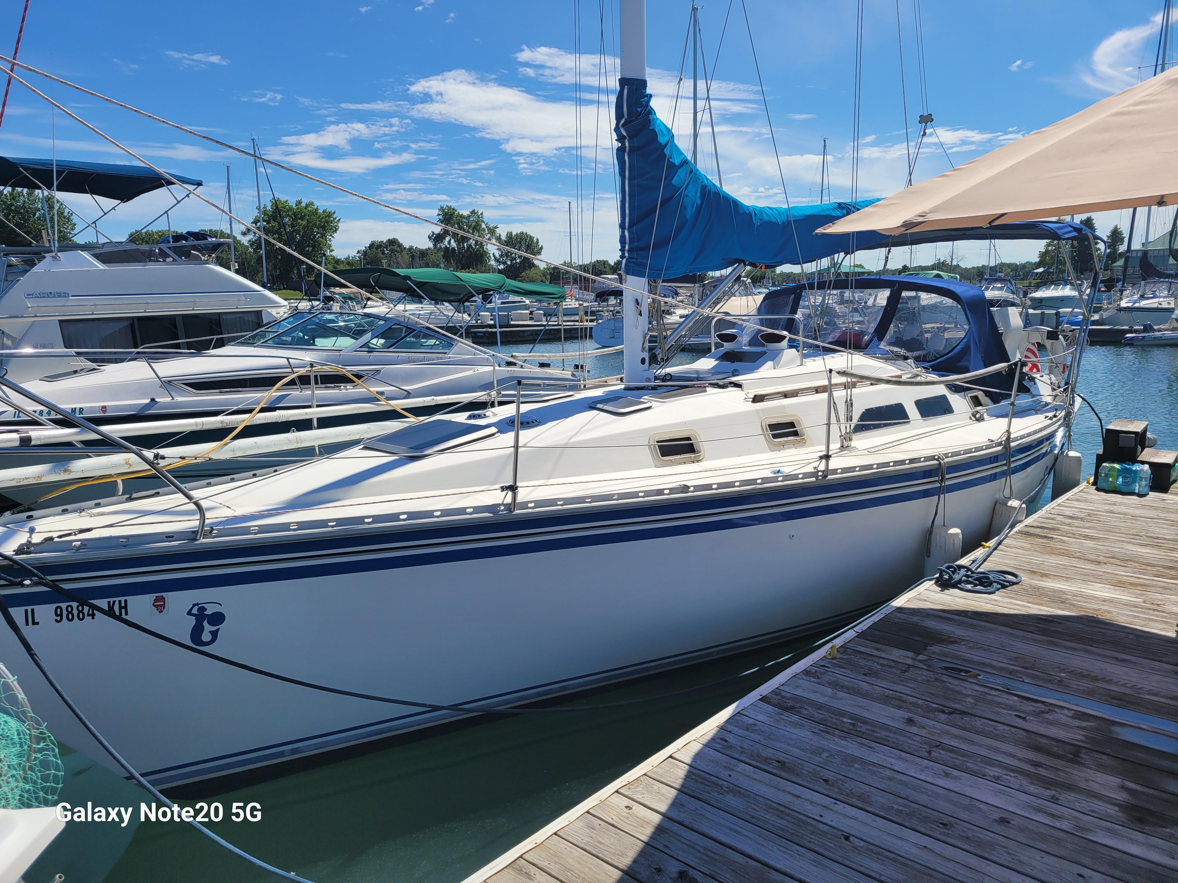 1986 Hunter 34