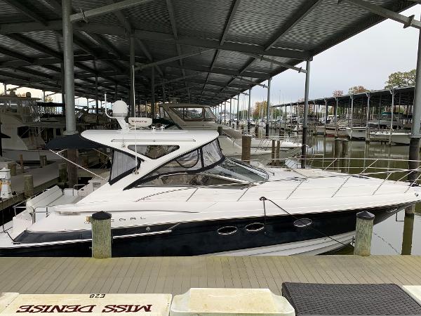 Regal 4460 Regal 2009 Regal 4460 yacht docked in a covered marina.