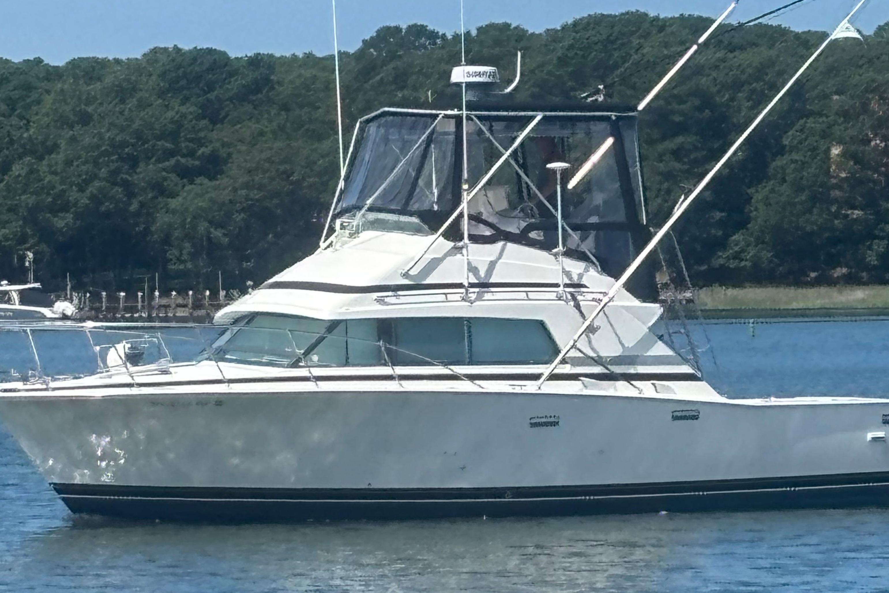 1989 Bertram 33 CONVERTIBLE SPORT FISHERMAN