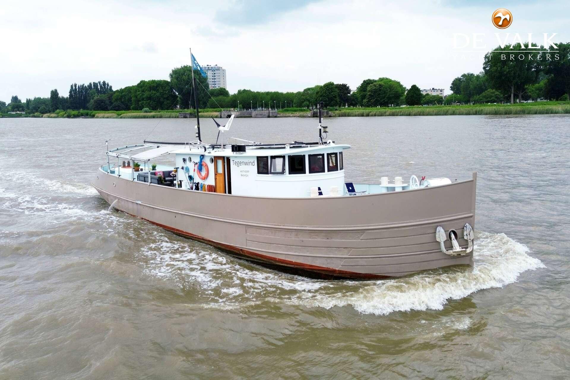 1915 Custom Build sleepboot - 21M