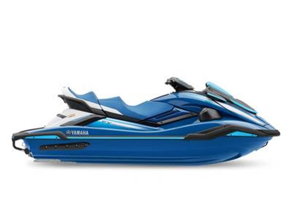 Yamaha WaveRunner FX Cruiser® HO with Audio System 2024 Yamaha WaveRunner FX Cruiser® HO with Audio System in blue.
