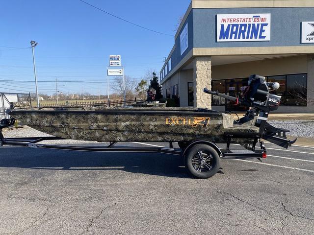 Excel Boats 1754 F4 Shallow Water DGB W/Gatortail GTR40XD