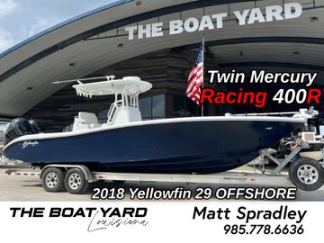 2018 Yellowfin 29 Offshore
