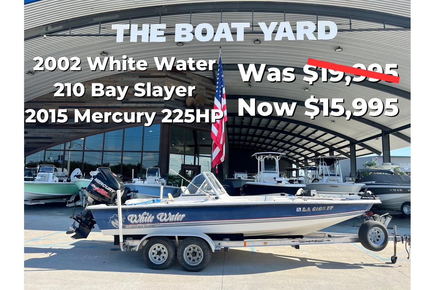2002 Whitewater 210 Bay Slayer