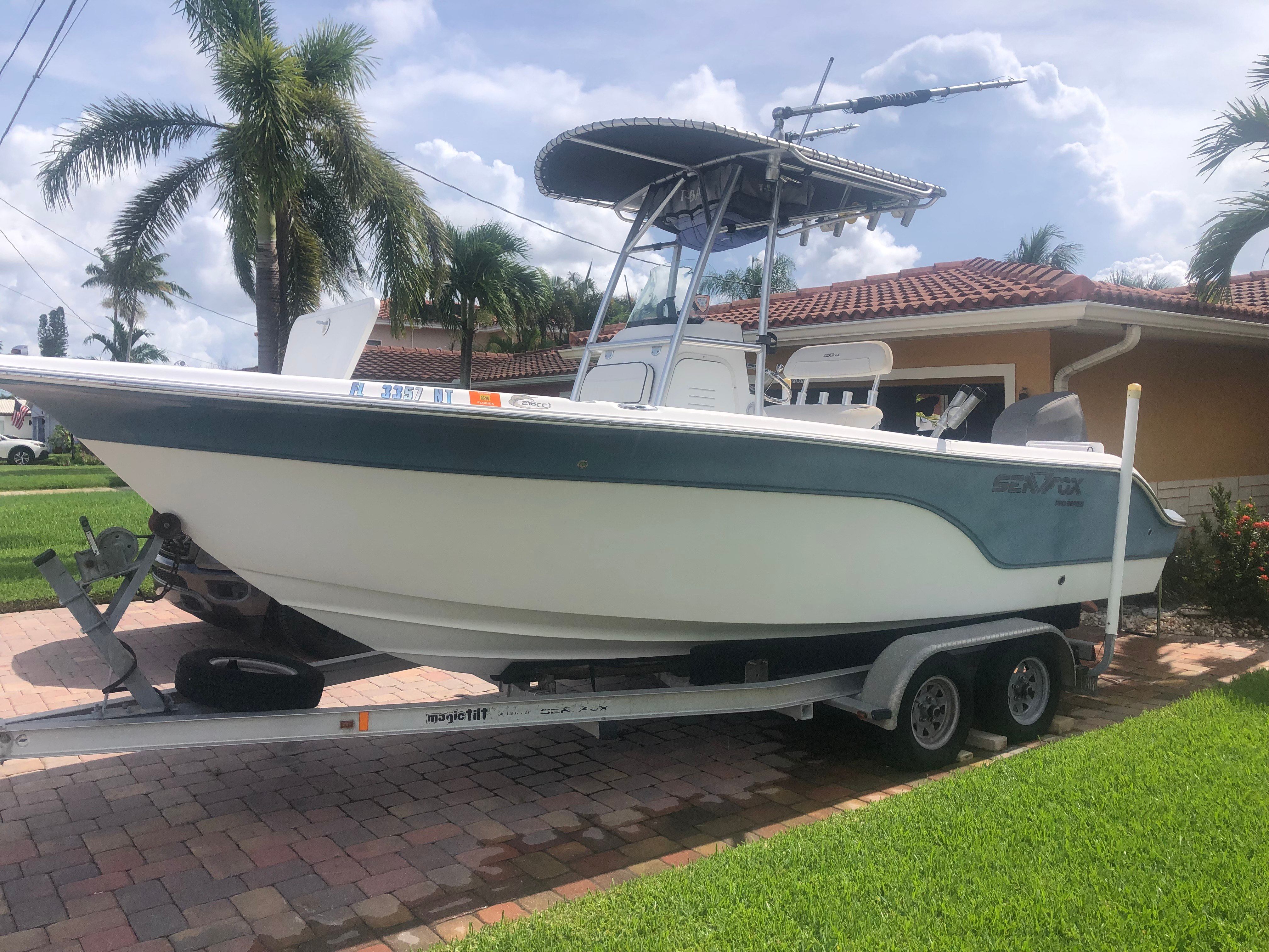 2008 Sea Fox 216CC Pro Series