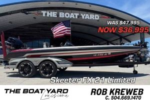 Skeeter FX21 2018 Skeeter FX21 Limited boat for sale at The Boat Yard, discounted to $36,995.