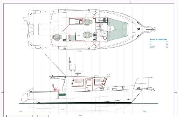 2009 New England Boatworks Hunt 35 Sportfish/Commuter