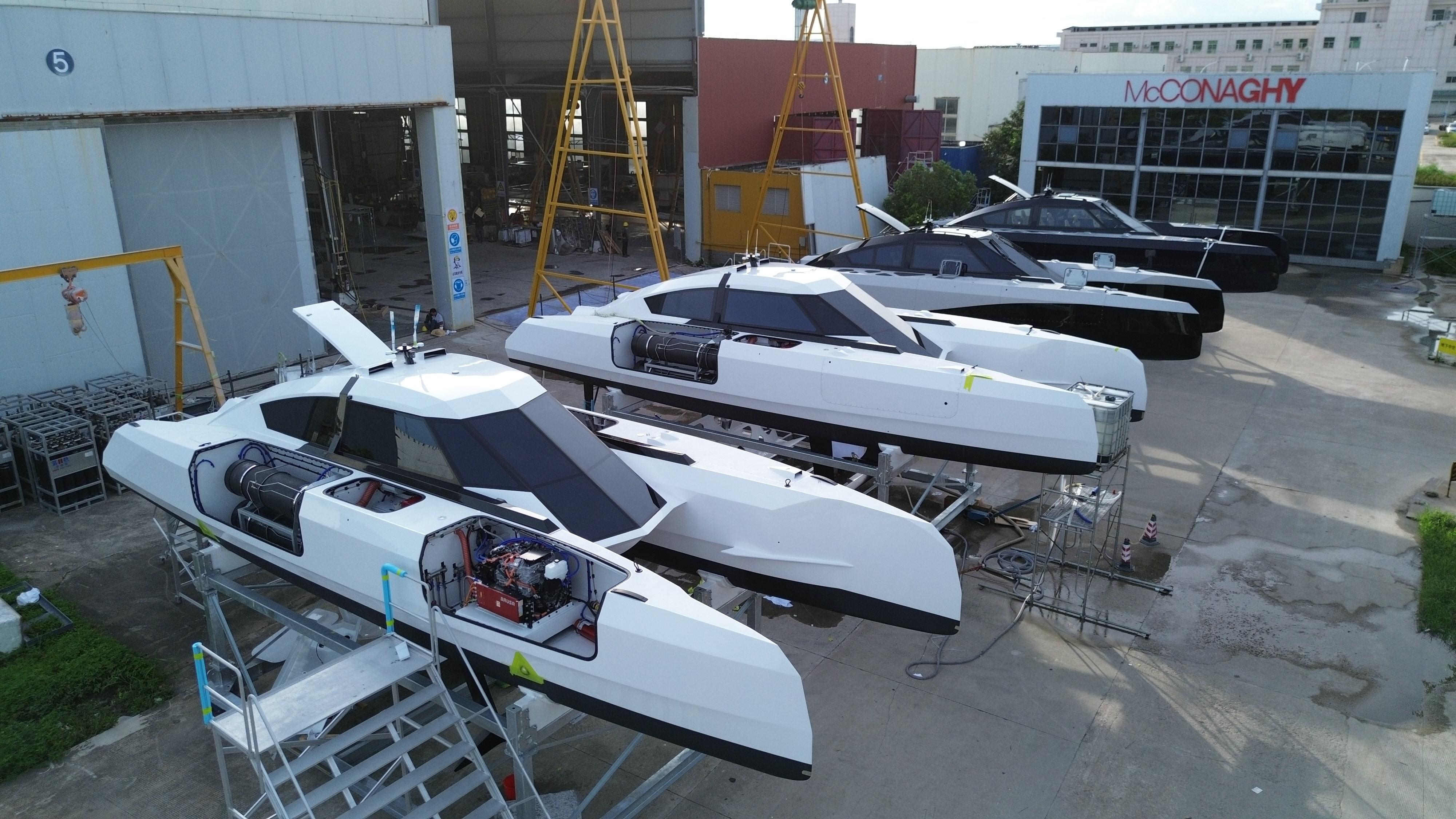 McConaghy Chase ZERO 4 boats built 